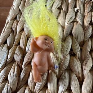 Vintage Treasure Trolls Yellow Hair kid